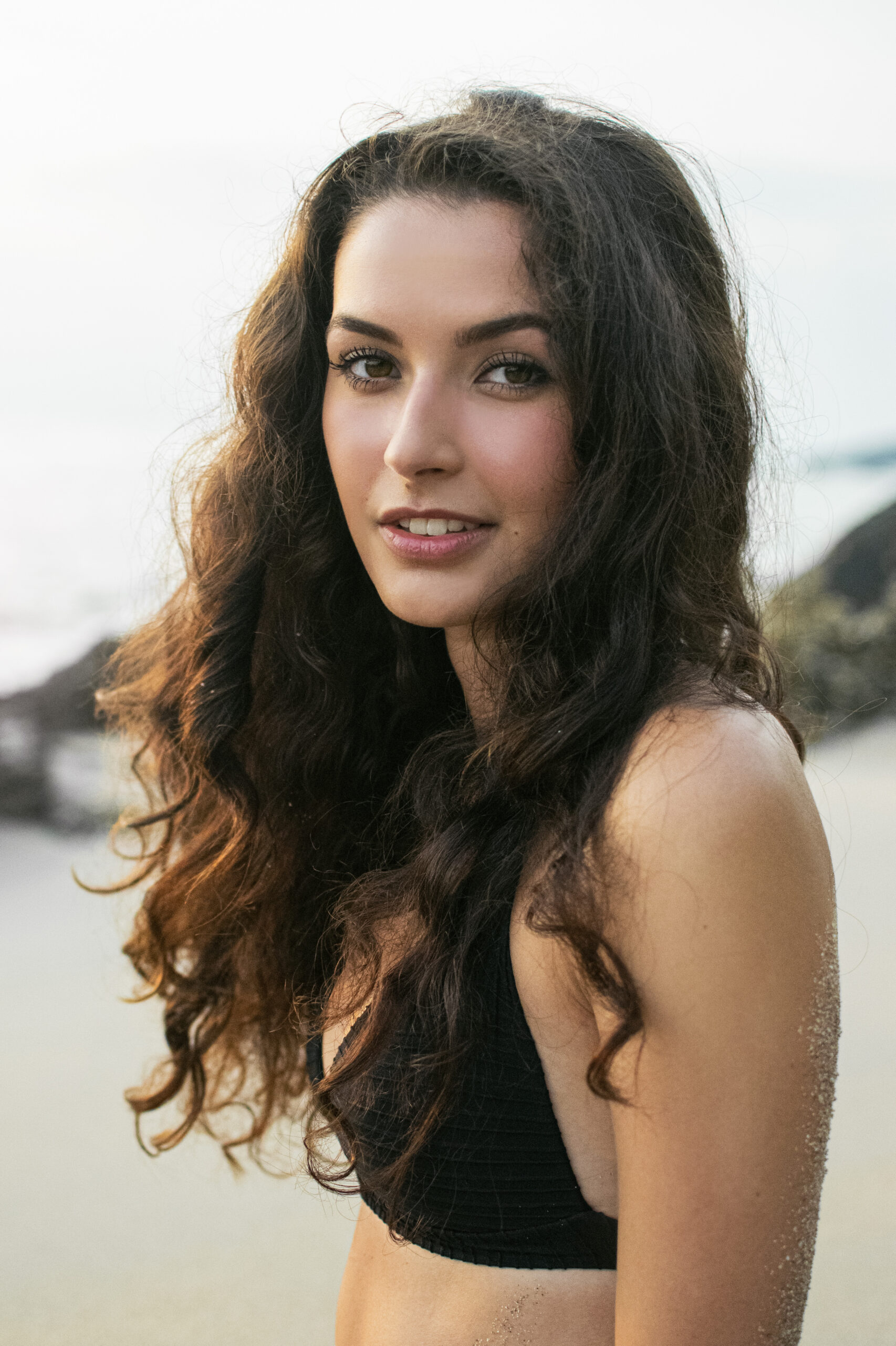 Girl, Beach
